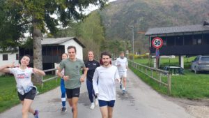 Trainingslager am Ledrosee