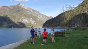 Trainingslager am Ledrosee