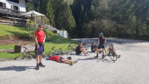Trainingslager am Ledrosee