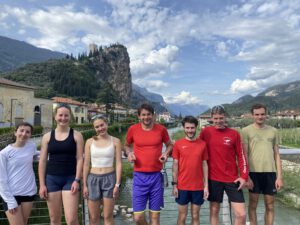 Trainingslager am Ledrosee