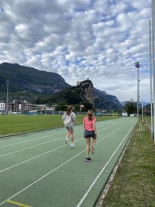 Trainingslager am Ledrosee