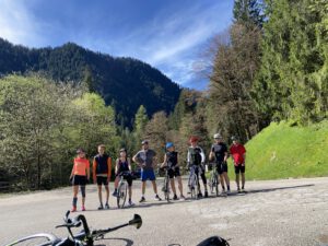 Trainingslager am Ledrosee