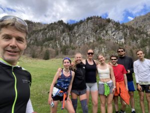 Trainingslager am Ledrosee